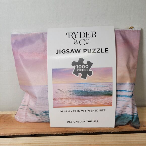 Ryder & Co Jigsaw Puzzle In A Zip Bag 1000 Pc - 16" X 24" - NEW / SEALED - Picture 1 of 3